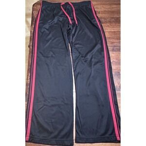 Danskin Now Pants Womens Activewear Drawstring Pants‎ running gym Large Black